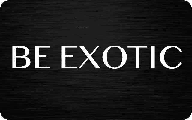 Be ExoticBe Exotic e-Gift Card#Be Exotic#Sri Lanka##