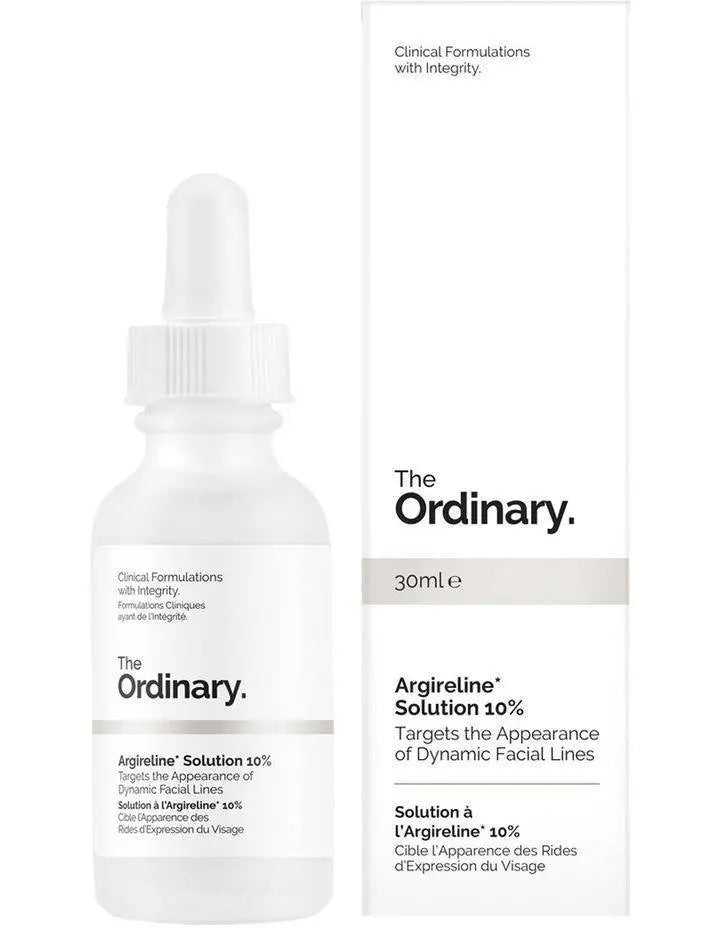 The OrdinaryArgireline Solution 10% - 30ml#Be Exotic#Sri Lanka##