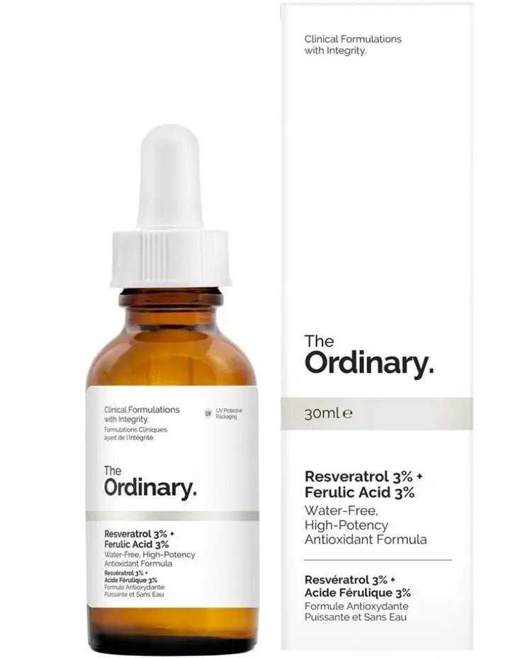 The OrdinaryResveratrol 3% + Ferulic Acid 3% - 30ml#Be Exotic#Sri Lanka##